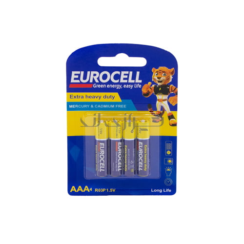 ب بطارية زنك كربون، نصف قلم، 4 قطع